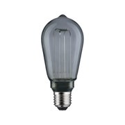 Retro LED bulb with smoked glass and E27 base for energy-efficient lighting solutions