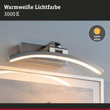 LED-Bildleuchte aus gebürstetem Metall mit warmweißem Licht 3000K für Wanddekoration