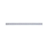 Lange LED-lichtstrip met warmwitte LEDs en transparante behuizing voor moderne verlichting