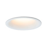 Panneau LED encastré rond blanc avec lumière blanc chaud pour éclairage de plafond économe en énergie