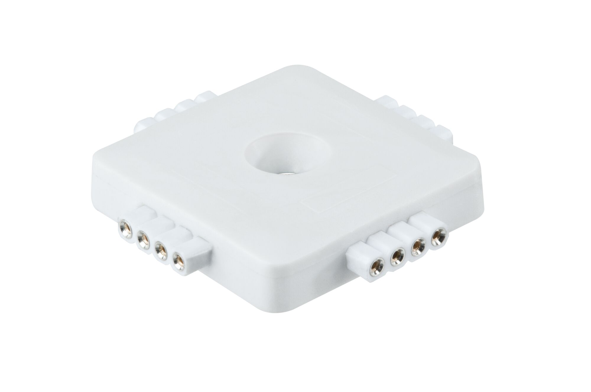 YourLED Connector X-Stück X-Connector 33x33mm max. 60W White