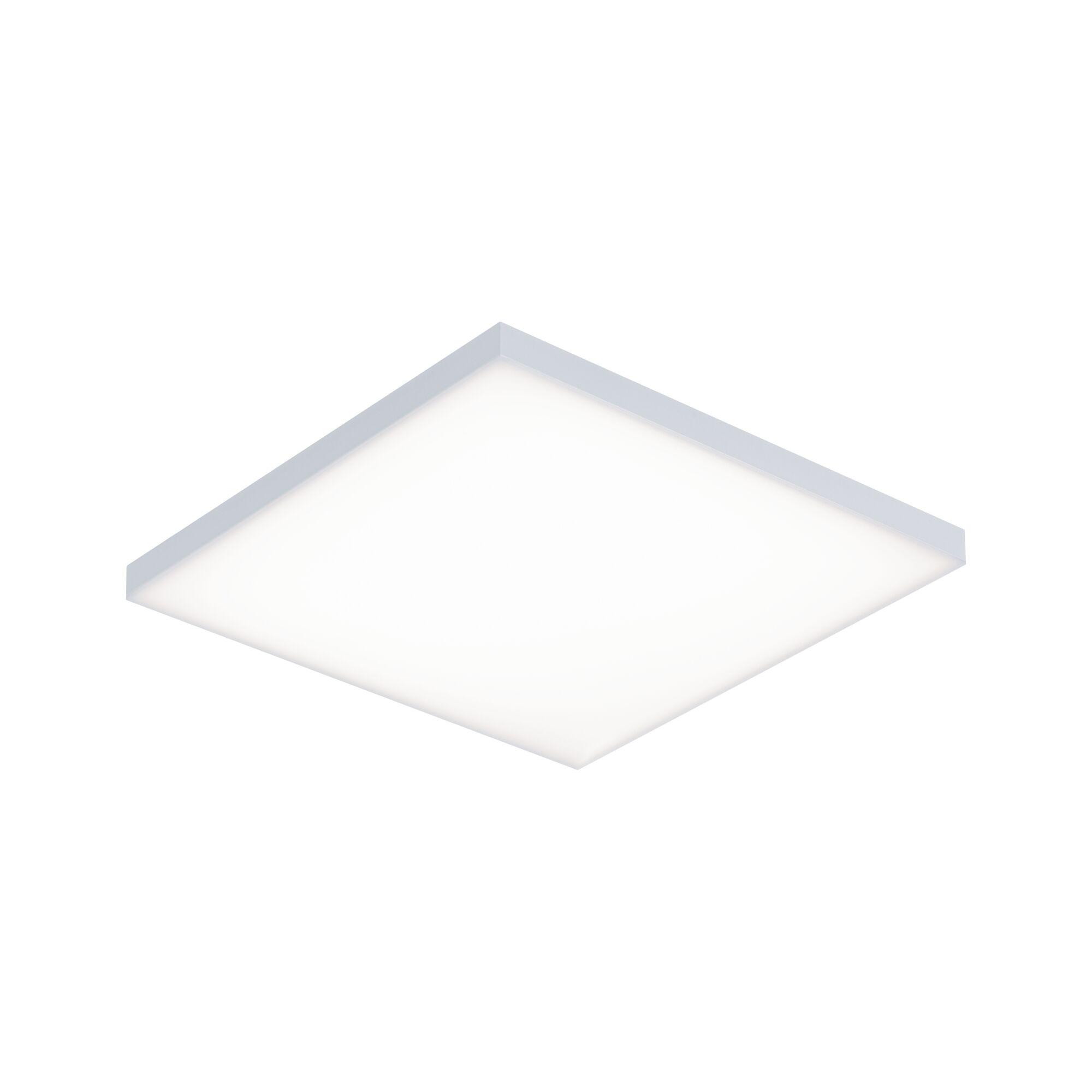 Firkantet hvid LED-loftslampe med mat ramme til moderne rumlys
