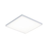 Firkantet hvid LED-loftslampe med mat ramme til moderne rumlys