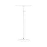 Suspension LED moderne blanche en métal avec design rond pour un éclairage élégant