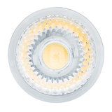 Ronde spot met helder glas en warm wit LED-licht voor moderne binnenverlichting
