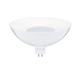 White MR16 LED bulb made of plastic for energy-efficient lighting solutions