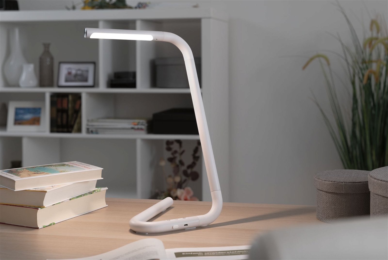 LED Schreibtischleuchte FlexLink Tunable White 370lm 4,5W Weiß