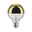 Modern Classic Edition 230 V Standard LED Globe Crown mirror E27 G95 600lm 6,5W 2700K dimmable Crown mirror gold LED bulb with gold mirror coating and clear glass for decorative lighting and energy saving