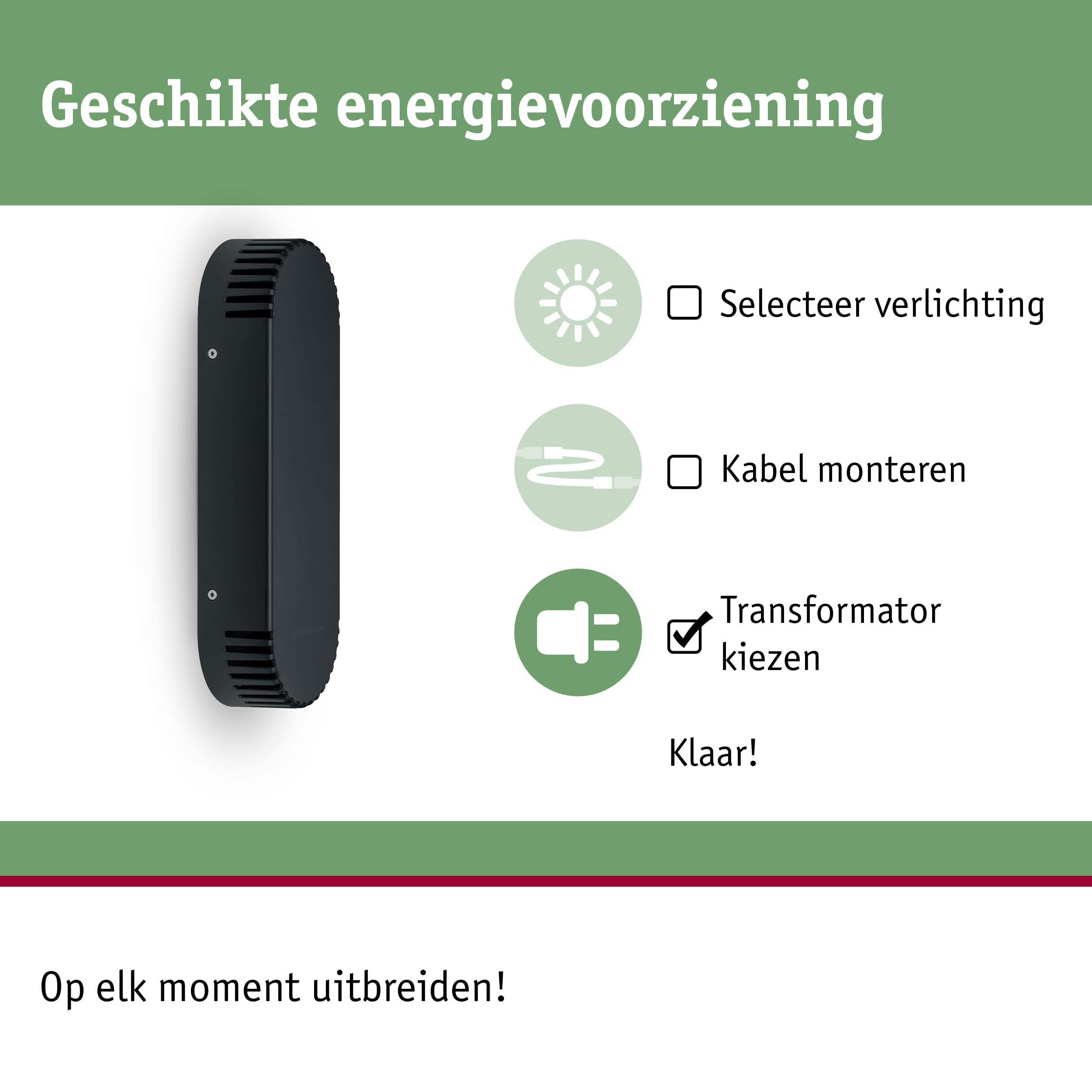 Zwarte aluminium behuizing met ventilatiesleuven voor energievoorziening en transformator keuze
