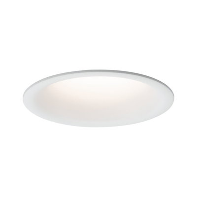 Rundes LED-Deckenlicht in Weiß mit mattem Diffusor für energiesparende Raumbeleuchtung