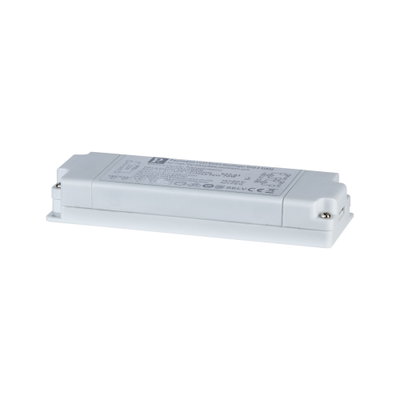 Alimentation LED blanche en plastique pour éclairage économe avec bornes de connexion