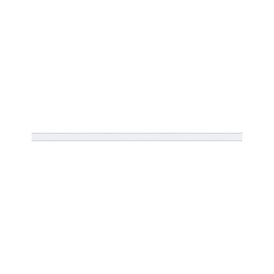 Slim white LED strip made of plastic for modern indoor lighting solutions