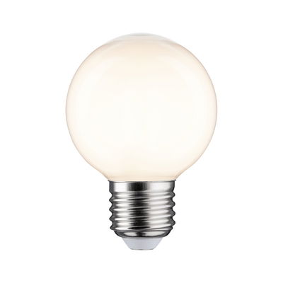 Ronde LED-lamp met warm wit licht en E27-fitting voor energiezuinige verlichting
