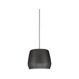 Moderne schwarze Pendelleuchte aus Metall mit schlichtem Design für stilvolle Raumbeleuchtung