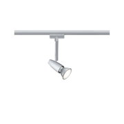 Silberne LED-Schiene mit verstellbarem Spot aus Metall für moderne Innenbeleuchtung