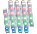 Bunte LED-Lichtleiste mit flexiblen RGB-Dioden für individuelle Beleuchtung und Dekoration