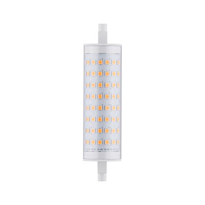 Ampoule LED R7s avec boîtier plastique transparent et LED blanc chaud pour éclairage économique