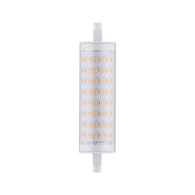 Ampoule LED R7s avec boîtier plastique transparent et LED blanc chaud pour éclairage économique
