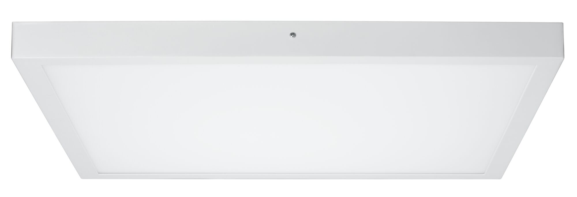 Plafonnier LED rectangulaire blanc en plastique pour éclairage intérieur moderne