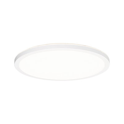 Rundt hvidt LED-loftpanel med energibesparende belysning til moderne hjem