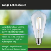 Efficient-Line Filament 230V LED Kolben ST64 E27 840lm 4W 3000K Klar