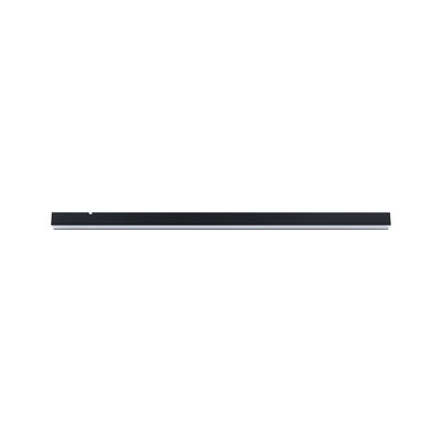 Slim black aluminum LED light bar for modern indoor and accent lighting solutions.