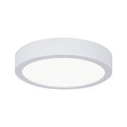 Ronde witte LED-plafondlamp met matte behuizing voor moderne binnenverlichting