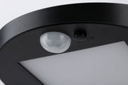 Zwarte metalen LED-plafondlamp met bewegingssensor en aan-uit schakelaar voor binnengebruik
