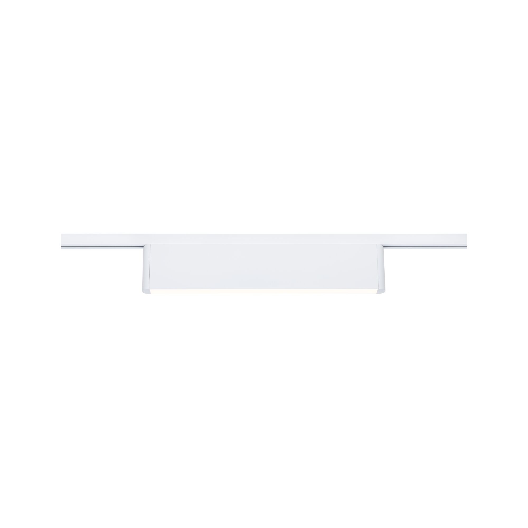 White metal LED ceiling light with modern design for energy-efficient room illumination