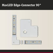 MaxLED Edge-Connector 90° in Weiß für LED-Streifen, praktischer LED-Verbindungsschalter