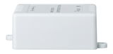 Compact white plastic LED controller for RGB lighting with IR receiver