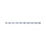 Long white LED light strip with multiple light points for flexible room lighting solutions