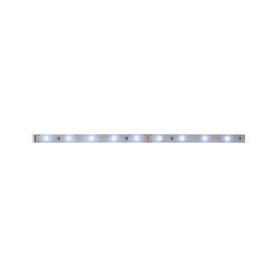 Long white LED light strip with multiple light points for flexible room lighting solutions