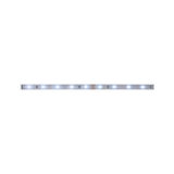 Long white LED light strip with multiple light points for flexible room lighting solutions
