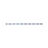 Long white LED light strip with multiple light points for flexible room lighting solutions