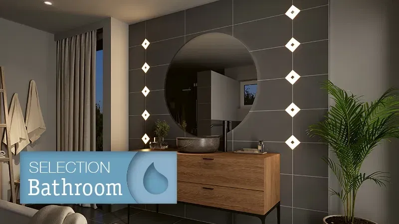 Paulmann LED Fliesen fürs Bad LED Fliesen fürs Bad Paulmann