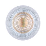 Round transparent LED recessed spotlight glass with textured pattern for energy-efficient lighting
