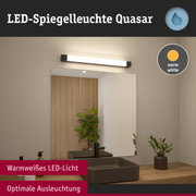 LED-Spiegelleuchte Quasar in warmweißem Licht für optimale Badezimmerbeleuchtung