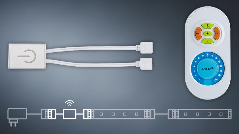 MaxLED Steuerungen von Paulmann Fernbedienungen, Schalter und Sensoren für jede Anwendung sorgen für mehr Komfort und Sicherheit.