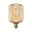 Metallic Glow 230 V Standard LED illuminant Zyl E27 Helix 130lm 3,5W 1800K Brass