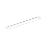 Schlanke weiße LED-Deckenleuchte aus Aluminium für moderne Innenbeleuchtung und energiesparende Raumbeleuchtung