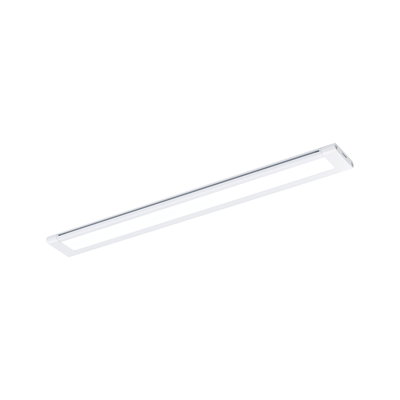 Plafonnier LED blanc mince en aluminium pour éclairage intérieur moderne et économique en énergie