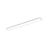 Slank hvid LED-loftslampe i aluminium til moderne og energibesparende indendørsbelysning