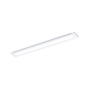 Slanke witte LED-plafondlamp van aluminium voor moderne en energiezuinige binnenverlichting