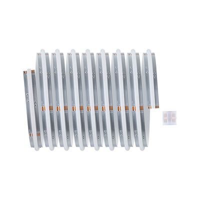 Bande LED flexible blanche avec connecteur transparent pour éclairage intérieur moderne