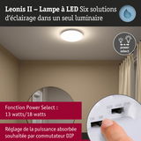 Lampe LED Leonis II avec fonction Power Select pour réglage de puissance 13 ou 18 watts