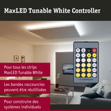 Télécommande MaxLED Tunable White Controller pour bandes LED, contrôle personnalisé de l’éclairage intérieur