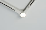 White Y-shaped ceiling light with integrated LED and metal track system for modern lighting