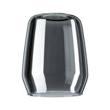 Abat-jour en verre fumé gris pour éclairage LED moderne et décoration intérieure