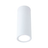 Rund hvid metal loftlampe med LED til moderne indendørs belysning